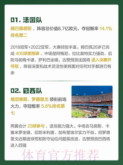 世界杯预测的全面安全解读 世界杯预测的全面安全解读